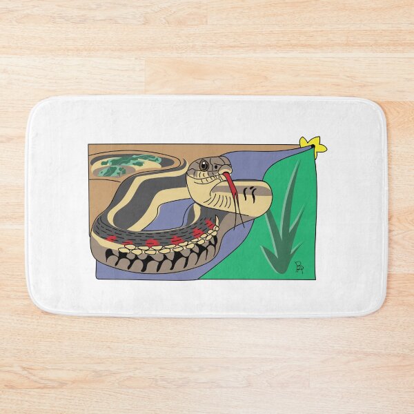 Item preview, Curious Garter Snake designed and sold by brendanavery.