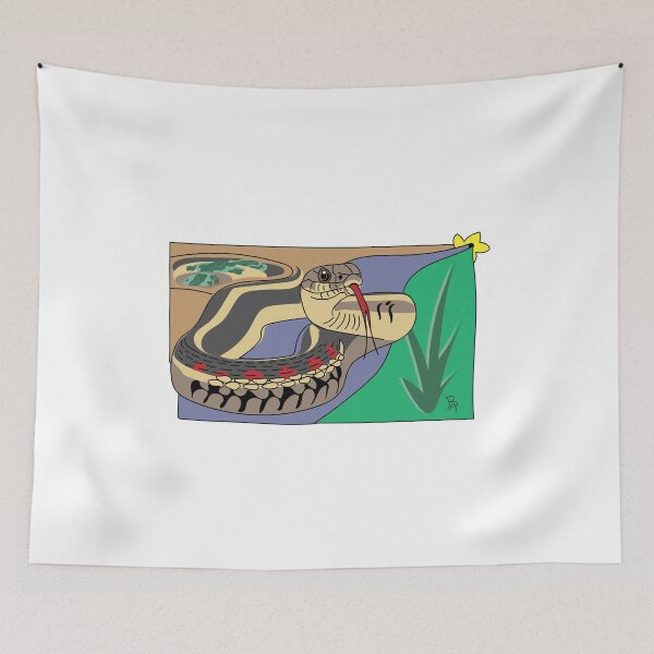 Item preview, Curious Garter Snake designed and sold by brendanavery.