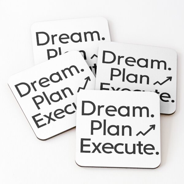 Item preview, Dream, Plan, Execute designed and sold by DabrowskiDesign.