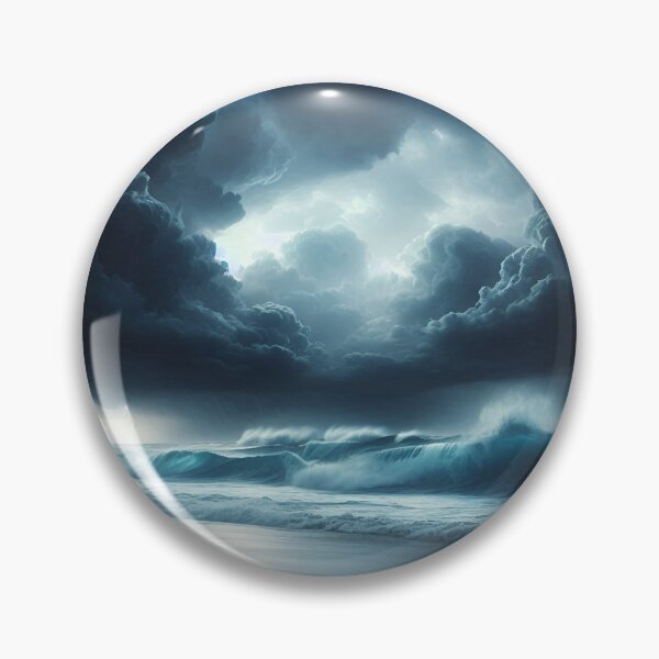 Item preview, Stormy Ocean Lightning Art designed and sold by Fashiospice07.