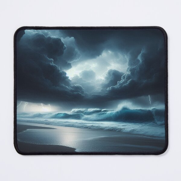 Item preview, Stormy Ocean Lightning Art designed and sold by Fashiospice07.