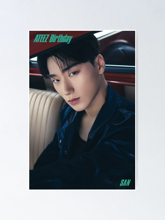 SAN Birthday ATEEZ KPOP