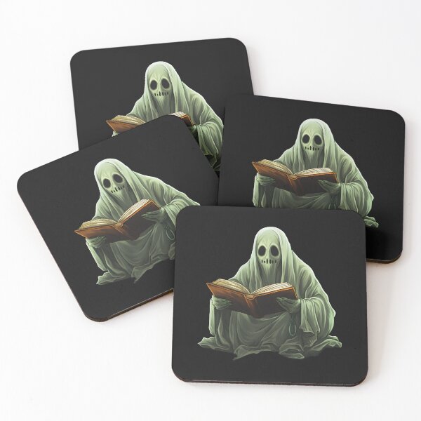 Item preview, Creepy Ghost Reading Book - Spooky and Mysterious designed and sold by SHADOWNB69.