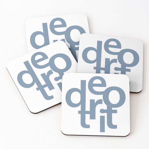 Item preview, Detroit Letter Collage Wall Print designed and sold by mabodeelycreate.