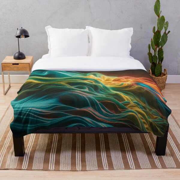 Artikelvorschau, Wellen der Farbe entworfen und verkauft von McHashDesigns.