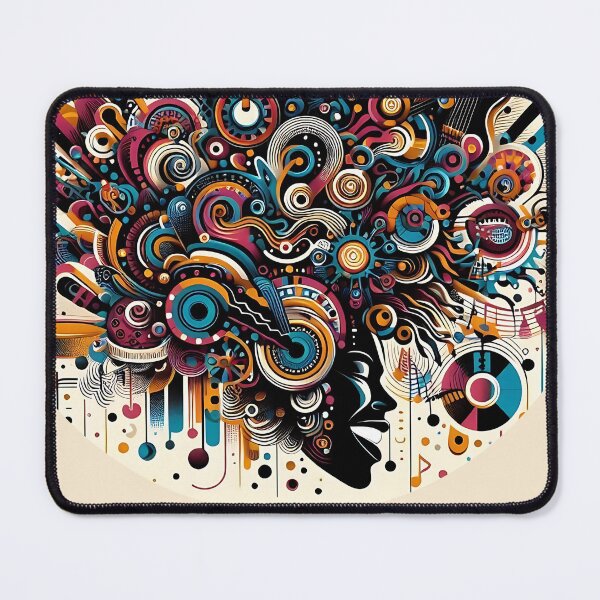 Item preview, Afro-Style Abstract Musical Explosion designed and sold by Indoni.