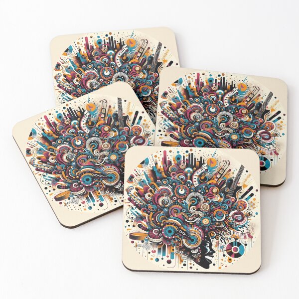 Item preview, Afro-Style Abstract Musical Explosion designed and sold by Indoni.