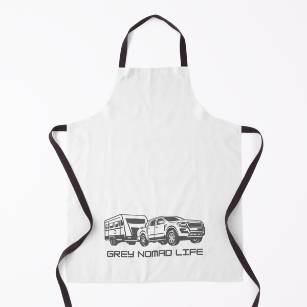 Item preview, Caravaning Grey Nomad designed and sold by PurrfectionMeow.