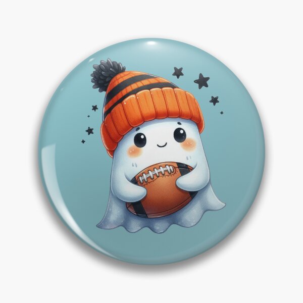Item preview, Ghost with a Football designed and sold by ArianBoo-tique.