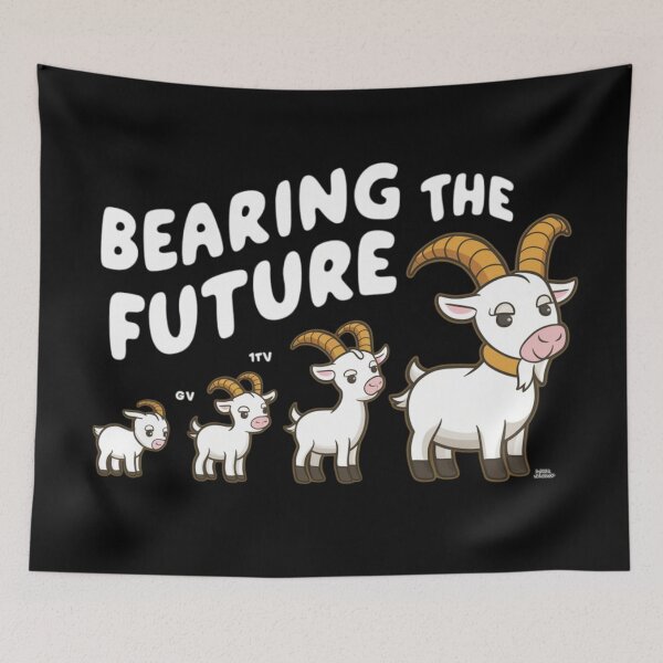 Item preview, goat evolution - bearing the future designed and sold by 123ks.