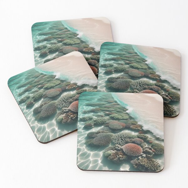 Item preview, Vibrant Coral Reef Art designed and sold by Fashiospice07.