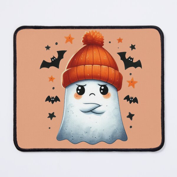 Item preview,  Ghost with serious expression designed and sold by ArianBoo-tique.