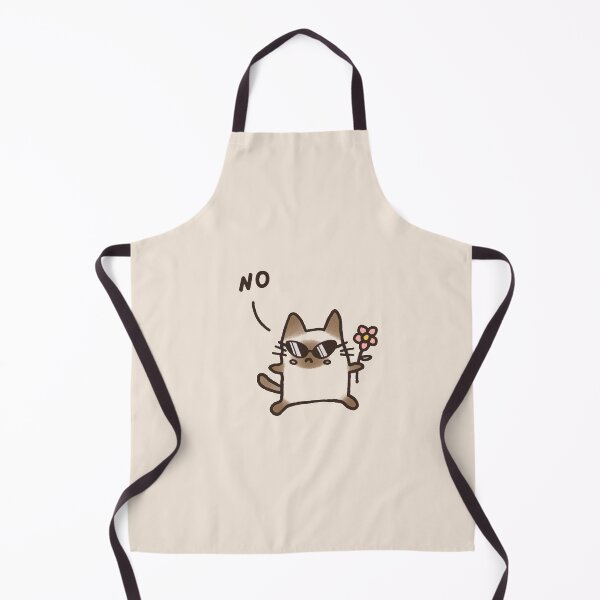 Item preview, Rude Siamese Cat Saying "No" designed and sold by mydoodlesateme.