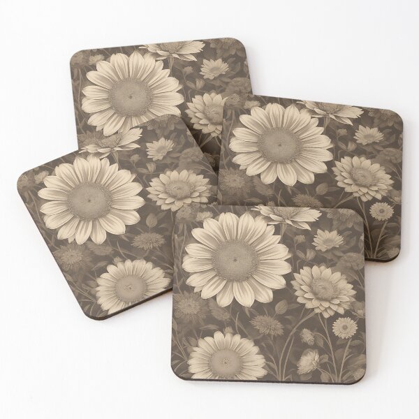 Item preview, Vintage Field of Flowers - Floral Girl Aesthetic designed and sold by MadnessEnvelope.