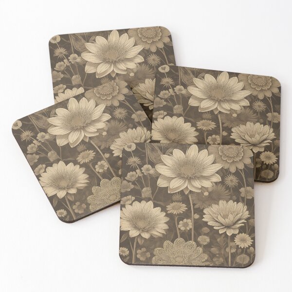 Item preview, Vintage Flower Field - Floral Girl Aesthetic designed and sold by MadnessEnvelope.