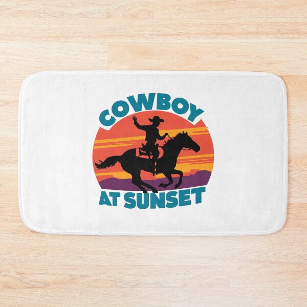 Item preview, Cowboy at Sunset designed and sold by Gentle40Winks.