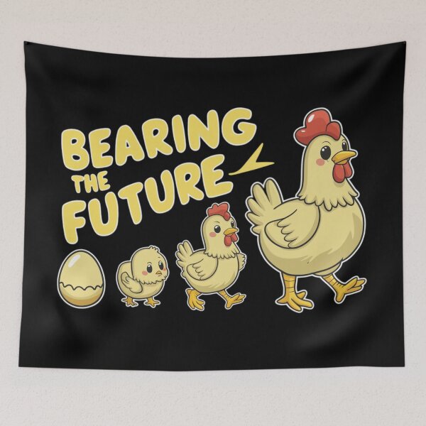 Item preview, Chickens - Bearing The Future designed and sold by 123ks.