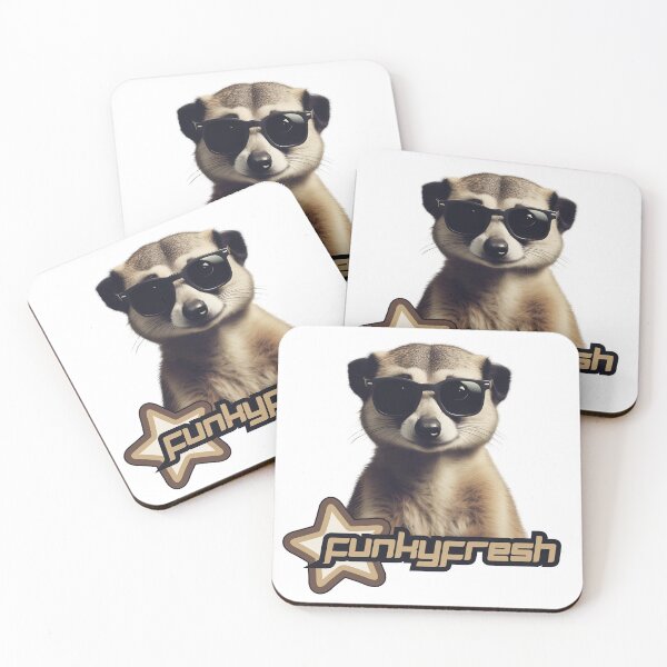 Item preview, Funky Fresh Meerkat designed and sold by pUNKnown.