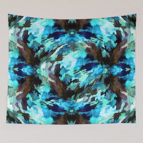 Artikelvorschau, Camo Blau entworfen und verkauft von bloomingvine.