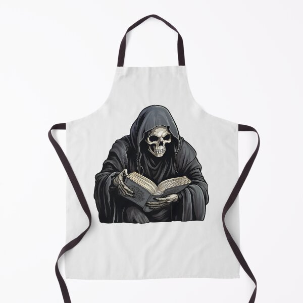 Item preview, Grim Reaper Reading a Book - The Grim Reader designed and sold by SHADOWNB69.