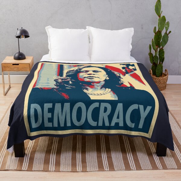 Item preview, Kamala Harris - DEMOCRACY - KAMALA 2024 designed and sold by Thelittlelord.