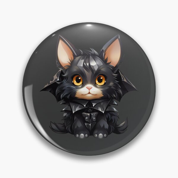 Item preview, Bat Cat Halloween designed and sold by LarkspurAndTea.