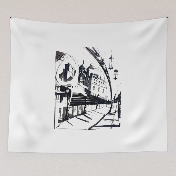Item preview, Thoughts of montmartre designed and sold by Glenbobagins.