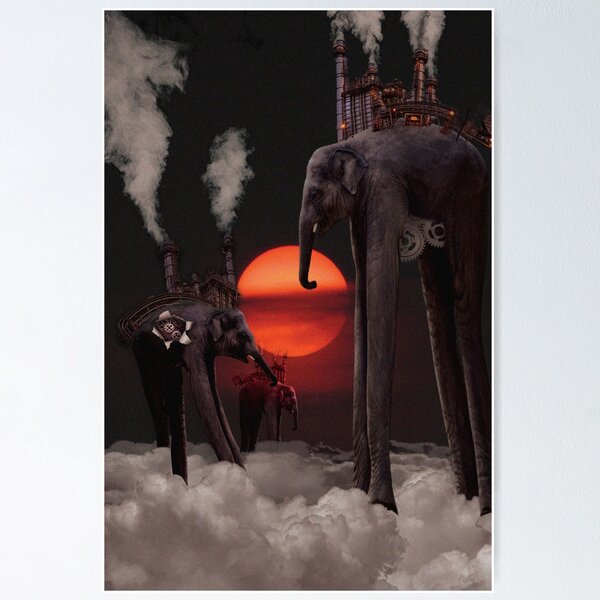 Item preview, Steam Elephants designed and sold by zehang.
