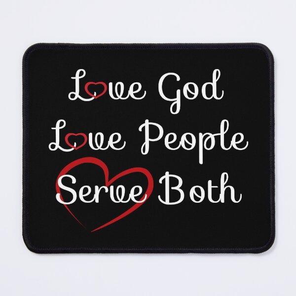 Item preview, Serve Both - Open Hearts Dark2 designed and sold by NanaGeezerMerch.