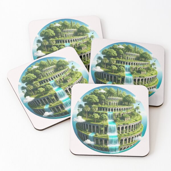 Item preview, Hanging Gardens of Babylon 3D Wonder designed and sold by WildVista.