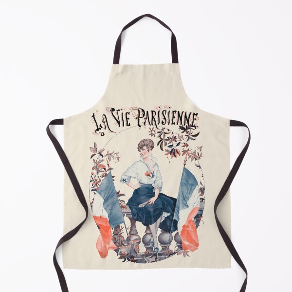 Item preview, La Vie Parisienne - Drapeaux, Illustration by Chéri Hérouard - Art Deco designed and sold by elektronen.