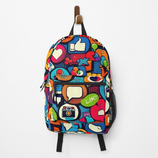 Item preview, Title Pop Art Social: Modern Digital Icons Pattern designed and sold by Rui Fernandes.