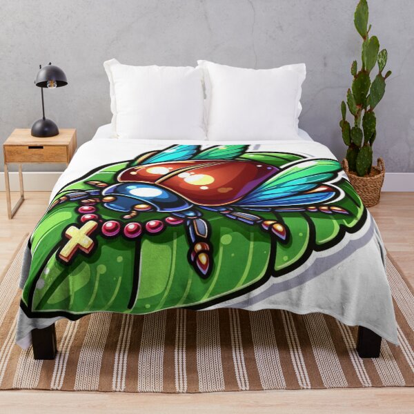 Item preview, colorful insect - insect wearing a christian necklace designed and sold by Constructive27.