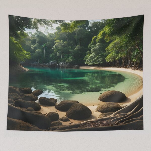 Item preview, Tropical Cove Serenity designed and sold by Fashiospice07.