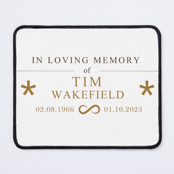 Item preview, In loving memory of Tim Wakefield designed and sold by eeternalrestt.