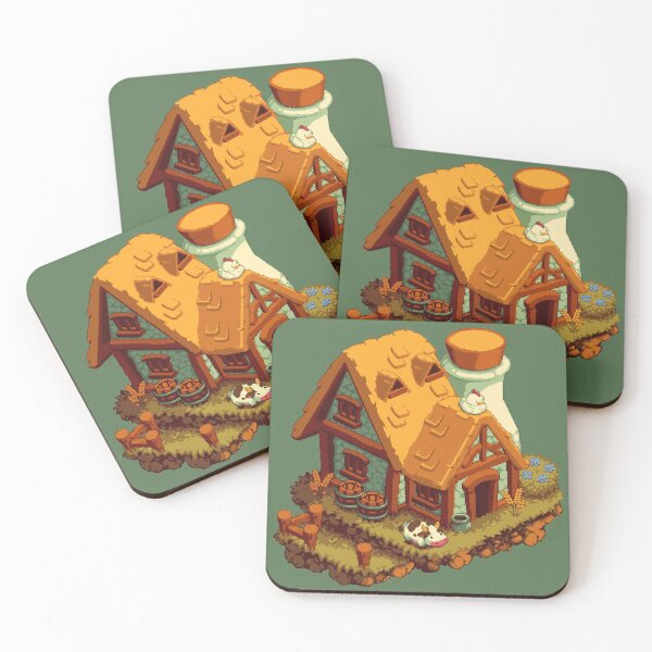 Item preview, Farm House - Isometric Island designed and sold by Pixel-Hoo.