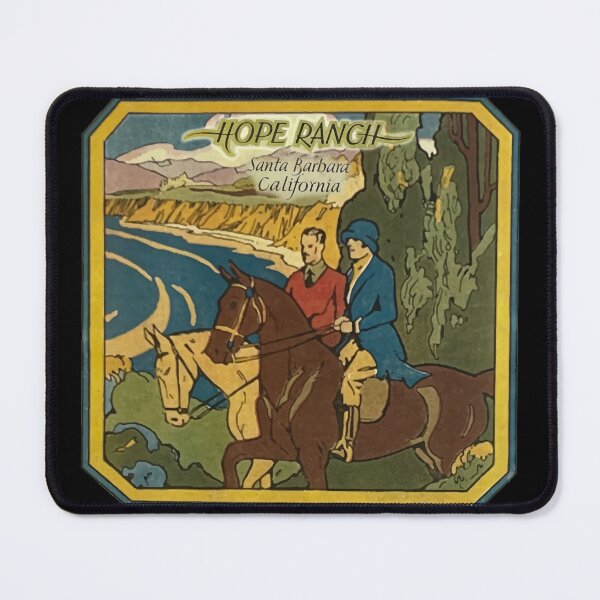 Item preview, Hope Ranch Santa Barbara CA Vintage Label designed and sold by DesignsPrints.