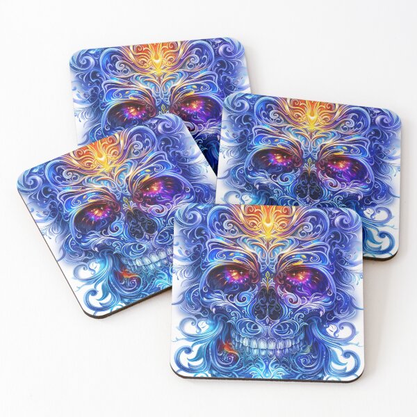 Item preview, Rangoli Skull #2 designed and sold by gimpysticks.