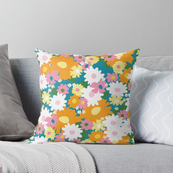 Item preview, Palomar Rd. Teal Floral Bouquet designed and sold by BayhillStudio.