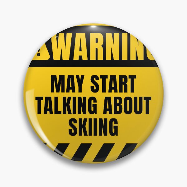 Item preview, May Start Talking About Skiing designed and sold by MaryAller.