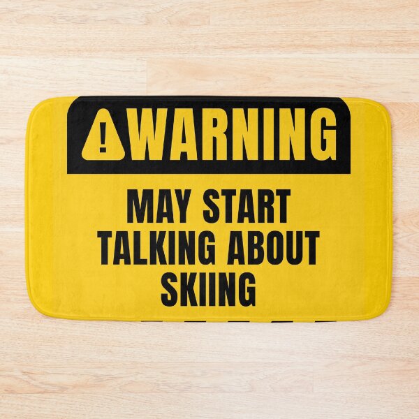 Item preview, May Start Talking About Skiing designed and sold by MaryAller.