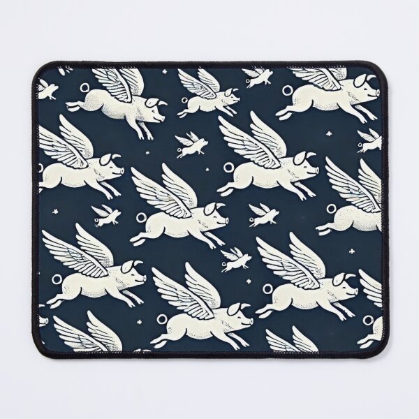 Item preview, Flying Pigs Pattern designed and sold by GlassPenny.