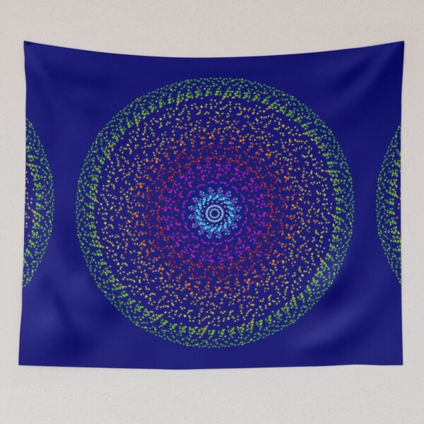 Item preview, Colorful geometric mandala design  designed and sold by Stefrait-7.