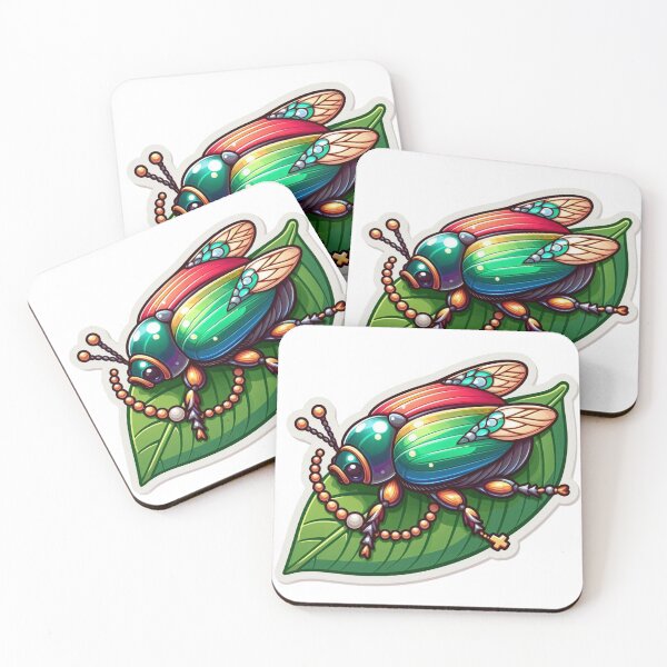 Item preview, colorful insect - insect wearing a christian necklace designed and sold by Constructive27.