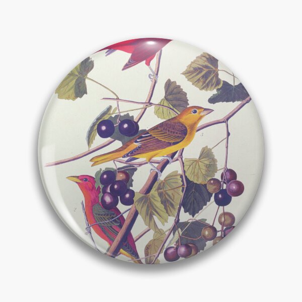 Item preview, Summer Red Bird Tanager designed and sold by IBePatches.