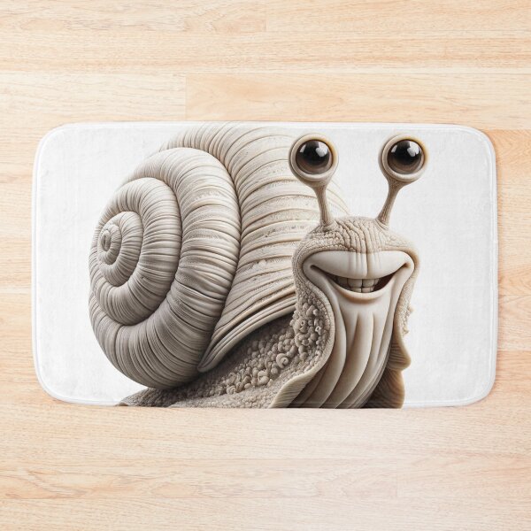 Item preview, happy snail designed and sold by FusiTink.