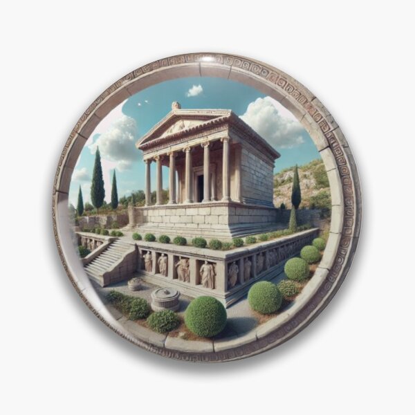 Item preview, Mausoleum at Halicarnassus 3D Wonder designed and sold by WildVista.