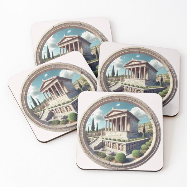 Item preview, Mausoleum at Halicarnassus 3D Wonder designed and sold by WildVista.