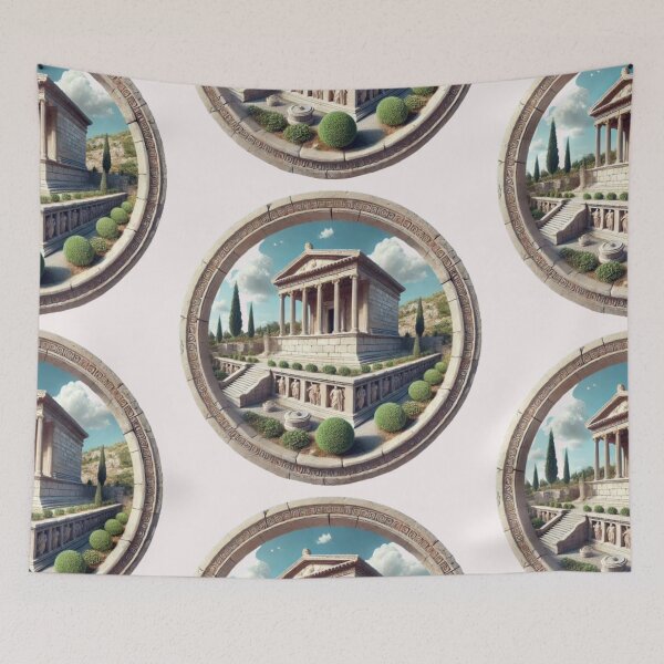 Item preview, Mausoleum at Halicarnassus 3D Wonder designed and sold by WildVista.