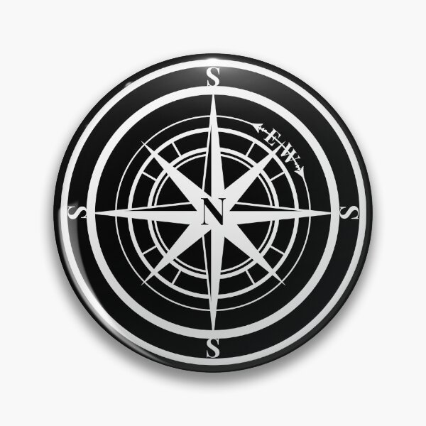 Item preview, Flat Earth Compass designed and sold by JimmieZ.